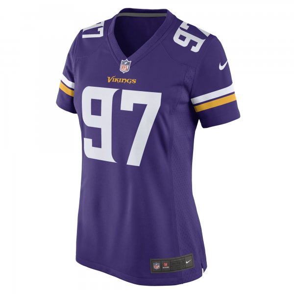 Women's Minnesota Vikings Harrison Phillips Nike Purple Game Player Jersey