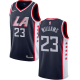 Men's Nike Los Angeles Clippers #23 Louis Williams Navy Swingman City Edition 2018/19 NBA Jersey