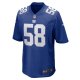 Men's New York Giants Casey Kreiter Nike Royal Game Jersey