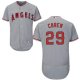 Los Angeles Angels #29 Rod Carew Grey Flexbase Collection Stitched MLB Jersey