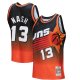 Men's Phoenix Suns Steve Nash Mitchell & Ness Orange/Black 1996/97 Hardwood Classics Fadeaway Swingman Player Jersey