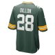 Men's Green Bay Packers AJ Dillon Nike Green Game Jersey