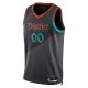 Unisex Washington Wizards  Nike Black 2023/24 Custom Swingman Jersey - City Edition