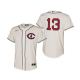 Youth MLB Chicago Cubs David Bote #13 2022 Field of Dreams Cream Jersey