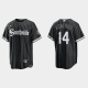 Men's Chicago White Sox #14 Paul Konerko Black 2021 MLB City Connect Cool Base Jersey