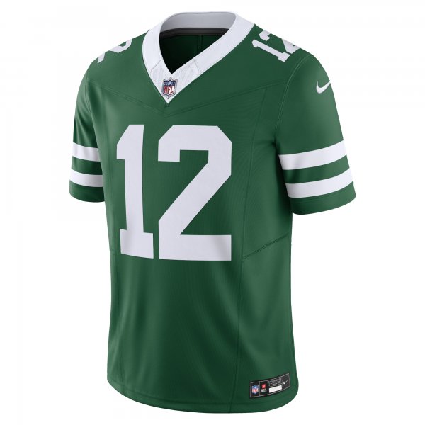 Men's New York Jets Joe Namath Nike Legacy Green Vapor F.U.S.E. Limited Jersey