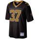 Men's New Orleans Saints Steve Gleason Mitchell & Ness Black Legacy Replica Jersey