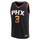 Men's Phoenix Suns Bradley Beal Fanatics Black Fast Break Player Jersey - Statement Edition