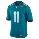 Men's Jacksonville Jaguars Parker Washington Nike  Teal Team Game Jersey