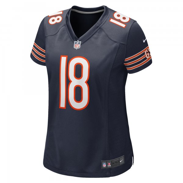 Women's Chicago Bears Caleb Williams Nike Navy 2024 NFL Draft First Round Pick Player Game Jersey