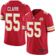 Men's Kansas City Chiefs #55 Frank Clark Vapor Untouchable Limited Red NFL Jersey