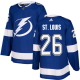 Adidas Tampa Bay Lightning #26 Martin St. Louis Blue Home Stitched NHL Jersey