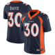 Nike Denver Broncos #30 Terrell Davis Navy Blue Alternate Men's Stitched NFL Vapor Untouchable Limited Jersey