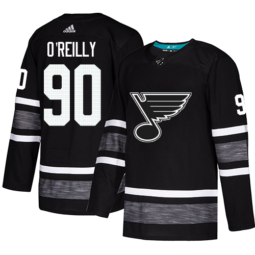 St. Louis Blues #90 Ryan O'Reilly Black 2019 All-Star Stitched NHL Jersey