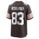 Men's Cleveland Browns Zaire Mitchell-Paden Nike  Brown Team Game Jersey