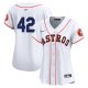 Women's Houston Astros  Nike White 2024 Jackie Robinson Day Home Limited Jersey