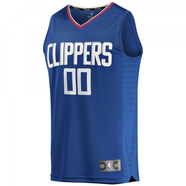 Men's LA Clippers Fanatics Royal Fast Break Custom Replica Jersey - Icon Edition