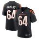 Men's Cincinnati Bengals Ted Karras Nike Black Game Player Jersey