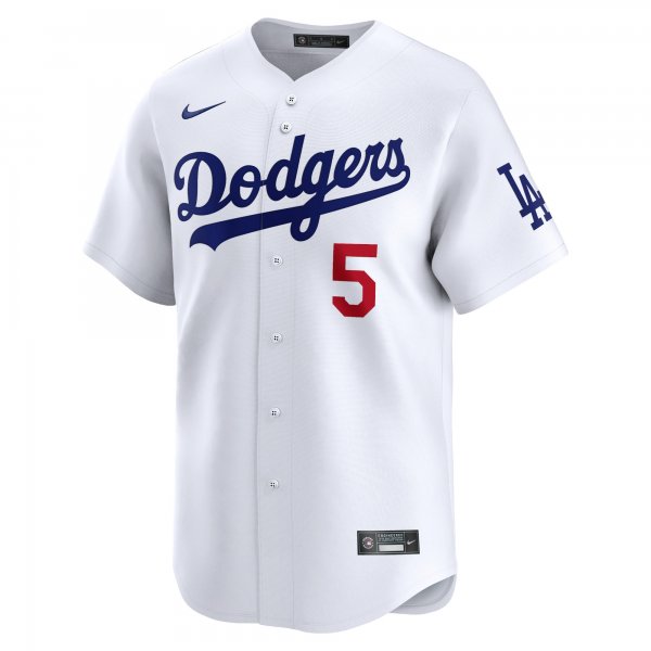 Men's Los Angeles Dodgers Freddie Freeman Nike White Home Limited Player Jersey