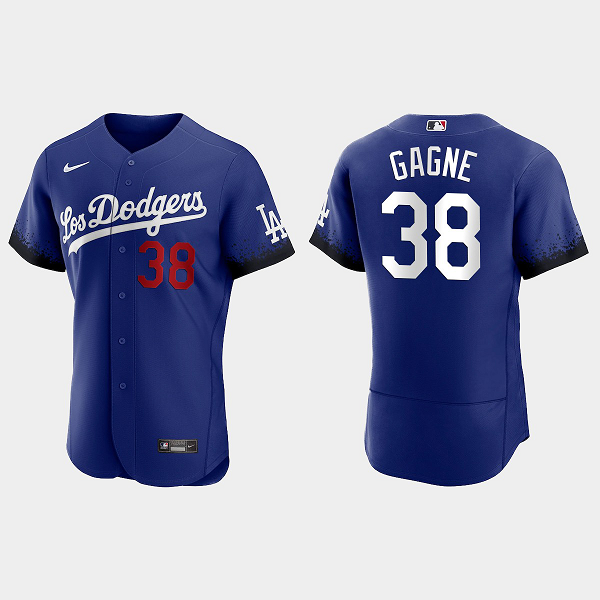 Eric Gagne Los Angeles Dodgers 2021 City Connect Jersey - Royal