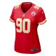 Women's Kansas City Chiefs Charles Omenihu Nike Red Game Player Jersey