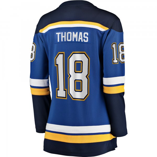 Women's St. Louis Blues Robert Thomas Fanatics Blue Home Breakaway Player Jersey