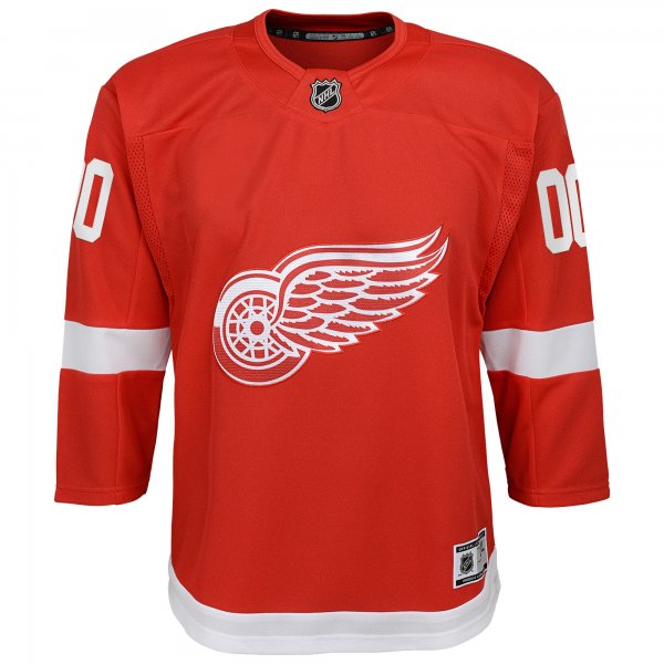 Youth Detroit Red Wings Red Home Custom Premier Jersey