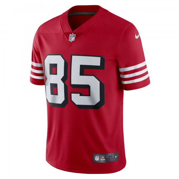 Men's San Francisco 49ers George Kittle Nike Red Alternate Vapor Limited Player Jersey