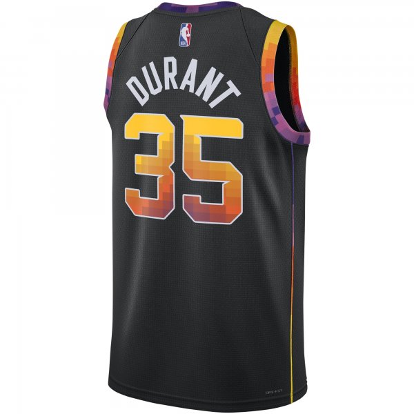 Unisex Phoenix Suns Kevin Durant Jordan Brand Black Swingman Jersey - Statement Edition