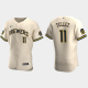 Men's Milwaukee Brewers #11 Rowdy Tellez Alternate Cream MLB Jersey