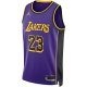 Unisex Los Angeles Lakers LeBron James Jordan Brand Purple Swingman Jersey - Statement Edition