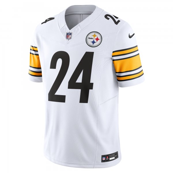 Men's Pittsburgh Steelers Joey Porter Jr. Nike White  Vapor F.U.S.E. Limited Jersey