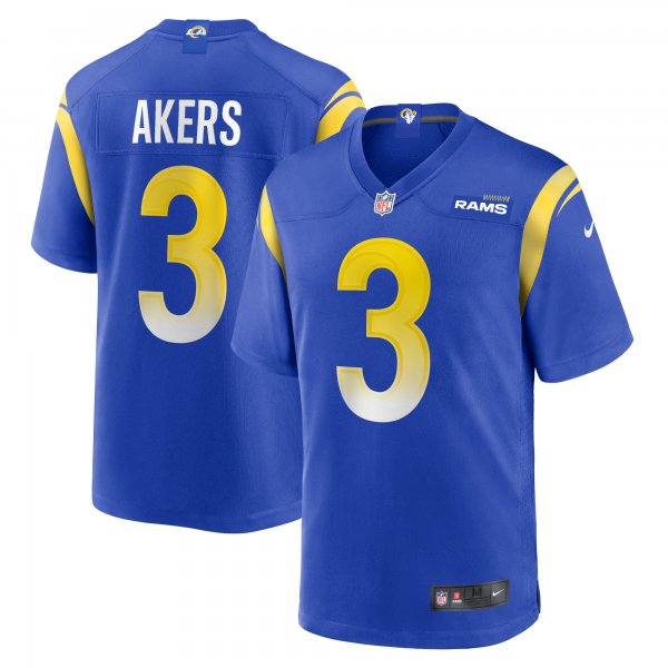 Men's Los Angeles Rams Cam Akers Nike Royal Game Jersey