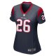 Women's Houston Texans Devin Singletary Nike Navy Team Game Jersey