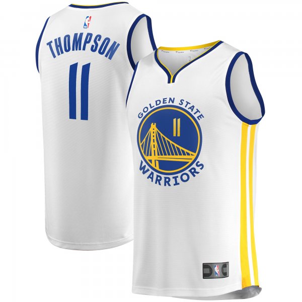 Youth Golden State Warriors Klay Thompson Fanatics Royal 2022/23 Fast Break Replica Player Jersey - Association Edition