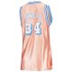 Women's Los Angeles Lakers Shaquille O'Neal Mitchell & Ness Pink 75th Anniversary Rose Gold 1996 Swingman Jersey