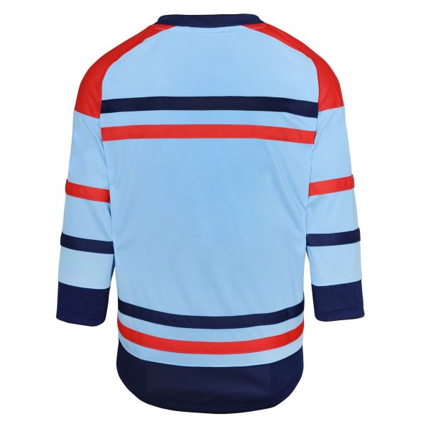 Youth Winnipeg Jets  Light Blue Anniversary Replica Jersey