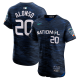 Men's National League #20 Pete Alonso Nike Royal 2023 MLB All-Star Game Flex Base Jersey