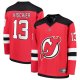 Youth New Jersey Devils Nico Hischier Fanatics Red Replica Player Jersey