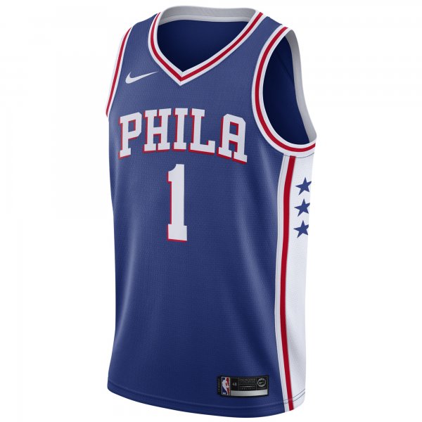 Men's Philadelphia 76ers James Harden Nike Royal Swingman Jersey - Icon Edition