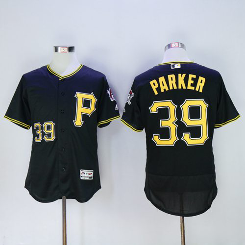 Pittsburgh Pirates #39 Dave Parker Black Flexbase Collection Stitched MLB Jersey