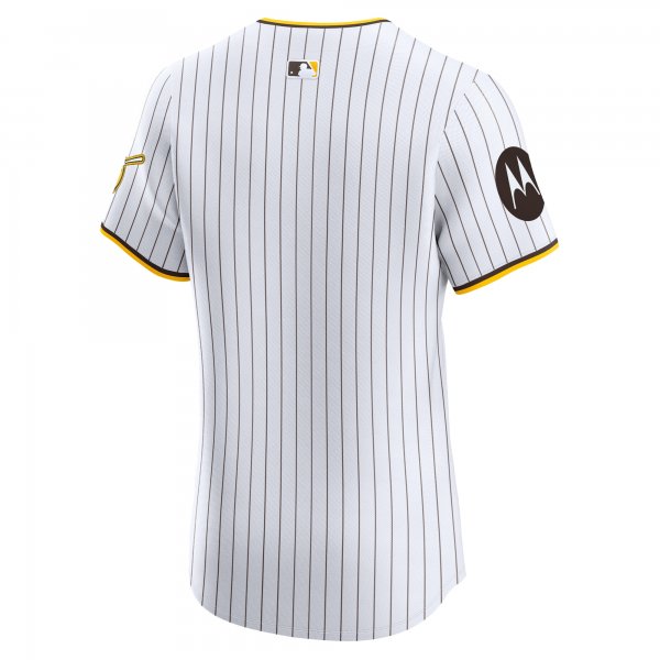 Men's San Diego Padres Nike White Home Elite Patch Jersey