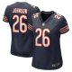 Women's Chicago Bears Quindell Johnson Nike  Navy Team Game Jersey