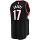 Men's Portland Trail Blazers Shaedon Sharpe Fanatics Black Fast Break Replica Player Jersey - Icon Edition