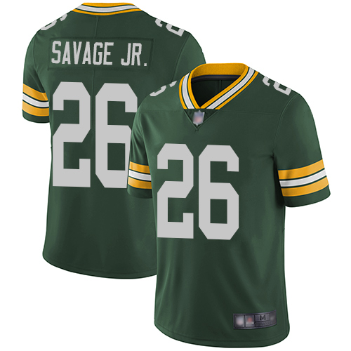 Green Bay Packers #26 Darnell Savage Jr. Green Team Color Men's Stitched Nike NFL Vapor Untouchable Limited Jersey