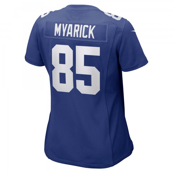 Women's New York Giants Chris Myarick Nike Royal Game Player Jersey