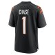 Men's Cincinnati Bengals Ja'Marr Chase Nike Black Game Jersey