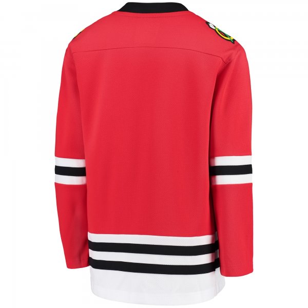 Youth Chicago Blackhawks Fanatics Red Home Replica Blank Jersey