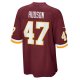 Men's Nike Khaleke Hudson Washington Football Team Burgundy Game Player Jersey