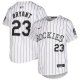 Youth Colorado Rockies Kris Bryant Nike White Home Limited Player Jersey